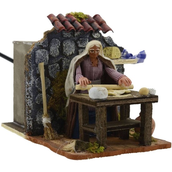 Impastatrice 8 cm in movimento Mondo Presepi