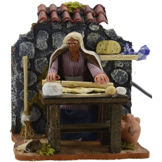 Amasadora de 8 cm en movimiento Mundo Pesebres