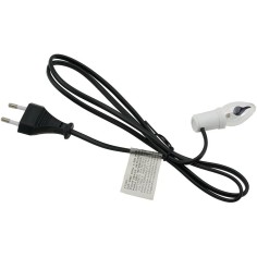 Portalámparas con cable y luz efecto fuego E12 para belén