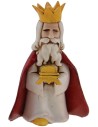 Conjunto tres Reyes Magos child Landi Moranduzzo 7 cm Mundo Pesebres