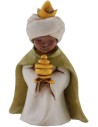 Conjunto tres Reyes Magos child Landi Moranduzzo 7 cm Mundo Pesebres