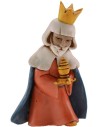 Conjunto tres Reyes Magos child Landi Moranduzzo 7 cm Mundo Pesebres