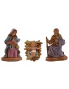 Natività 3 soggetti 3,5 cm Mondo Presepi