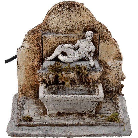 Fontana in resina funzionante per presepe Mondo Presepi
