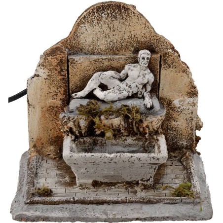 Resin fountain for nativity scene