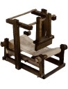 Telar de madera cm 9x5x9 h.