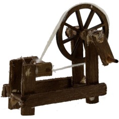 Frame with wheel cm 7x3,3x8 h. 2