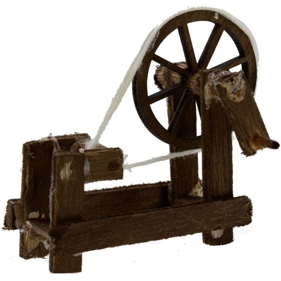 Frame with wheel cm 7x3,3x8 h.