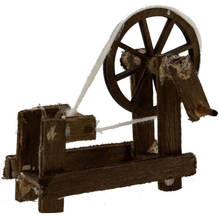 Frame with wheel cm 7x3,3x8 h.