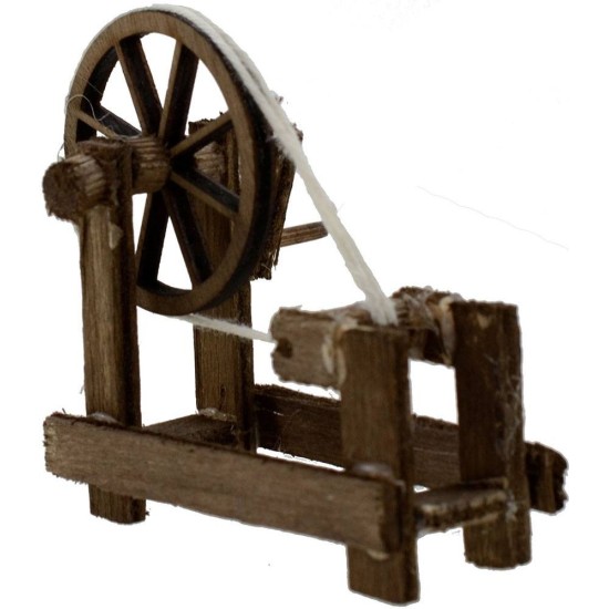 Frame with wheel cm 7x3,3x8 h.