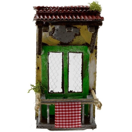 French window with balcony cm 6.5x6x12.4 h.