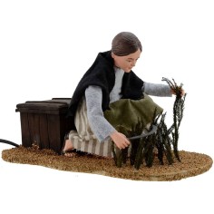 Peasant with sickle series 30 cm in motion