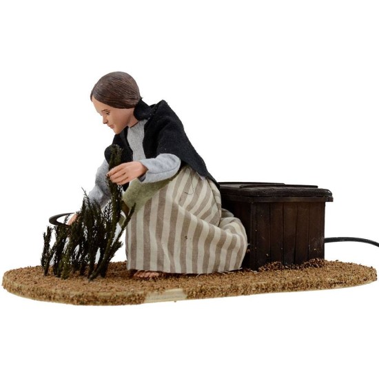 Peasant with sickle series 30 cm in motion