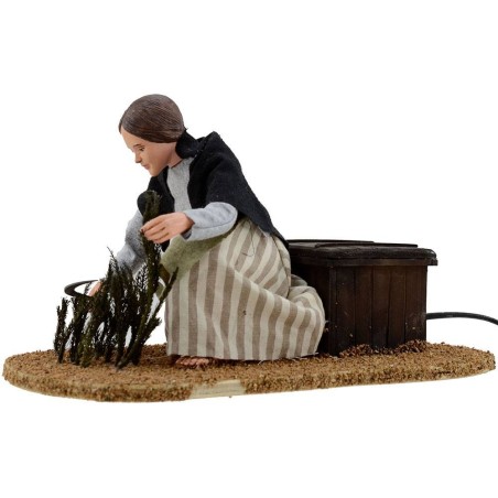 Peasant with sickle series 30 cm in motion