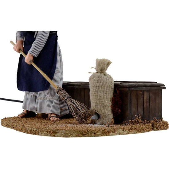 Mujer popular de 30 cm ahuyenta a los ratones con doble movimiento cm