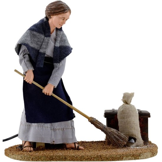 Donna popolare 30 cm scaccia i topi doppio movimento cm