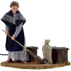 Mujer popular de 30 cm ahuyenta a los ratones con doble movimiento cm