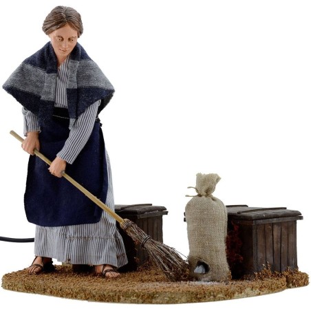 Mujer popular de 30 cm ahuyenta a los ratones con doble movimiento cm