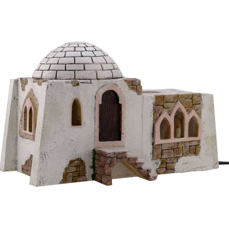 Casa Árabe con fuente funcional de 25x18x16,5 cm de altura. Mundo