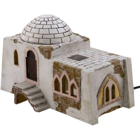 Casa Árabe con fuente funcional de 25x18x16,5 cm de altura. Mundo