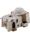 Casa Araba con fontana funzionante cm 25x18x16,5 h. Mondo
