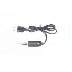 Cable con portalámparas E14 con cable y enchufe + lámpara de