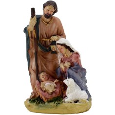Natività in resina 11 cm Mondo Presepi 2