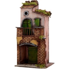 Casa napoletana stile 700 cm20x20x42 h. Mondo Presepi