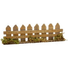 Detached wooden fence cm 25x4x7 h. 2