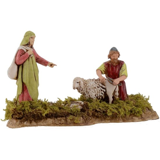 Scena con tosatore serie 10 cm Landi Moranduzzo