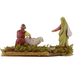 Scena con tosatore serie 10 cm Landi Moranduzzo Mondo Presepi 2