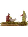 Scena con tosatore serie 10 cm Landi Moranduzzo Mondo Presepi