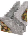 Escalera en ángulo recto para pesebre de 23x17x14 cm h.