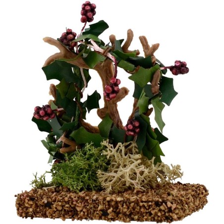 Grape vines with black grapes cm 6x4x6 h.