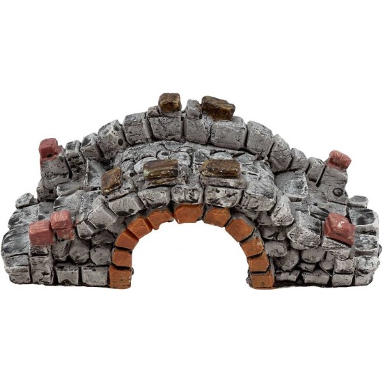 Puente para belén de 6,5x17x6 cm de altura. Mondo Presepi.