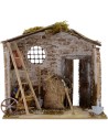 Cobertizo para herramientas para belén de 20x14x18 cm de alto. Mondo Presepi.