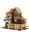 Molino de agua con casa cm 33x18x26 h. Mundo Pesebres