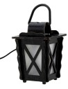 Lantern in metal with white light LED cm 3x3x4 h.