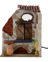 Donna 10 cm in movimento apre le ante cm 15x15x19 h.