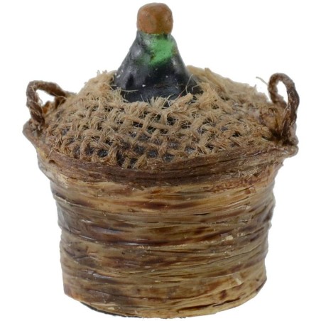 Damigiana h. 4,5 cm Mondo Presepi