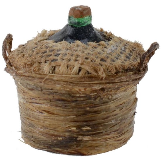 Damajuana baja h. 4 cm Mundo Pesebres