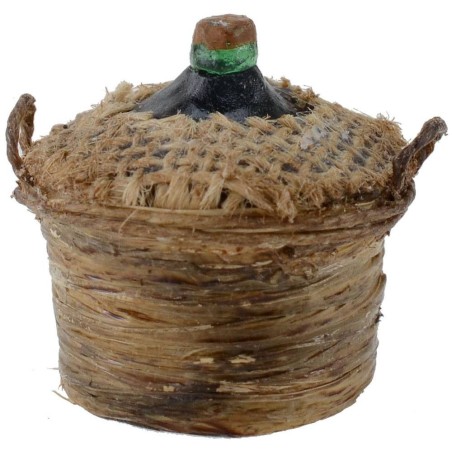 Damajuana baja h. 4 cm Mundo Pesebres