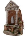 Temple with fountain functioning cm 41x30x56 h.