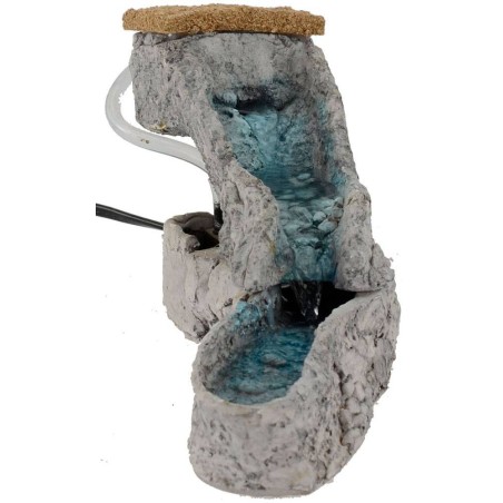 Cascata in resina funzionante cm 6x21x13 h. Mondo Presepi