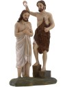 Escena del Bautismo de Jesús 20 cm Estatuas Pascuales