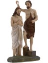 Escena del Bautismo de Jesús 20 cm Estatuas Pascuales