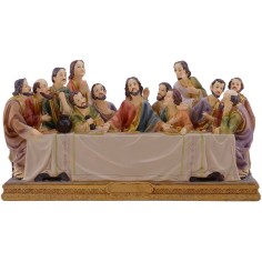 Ultima cena cm 37x13x20,5 h. Mondo Presepi