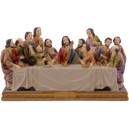 Ultima cena cm 37x13x20,5 h. Mondo Presepi