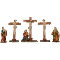 Crocifissione cm 10 con Statue Pasquali Mondo Presepi