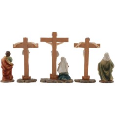 Crocifissione cm 10 con Statue Pasquali Mondo Presepi 2